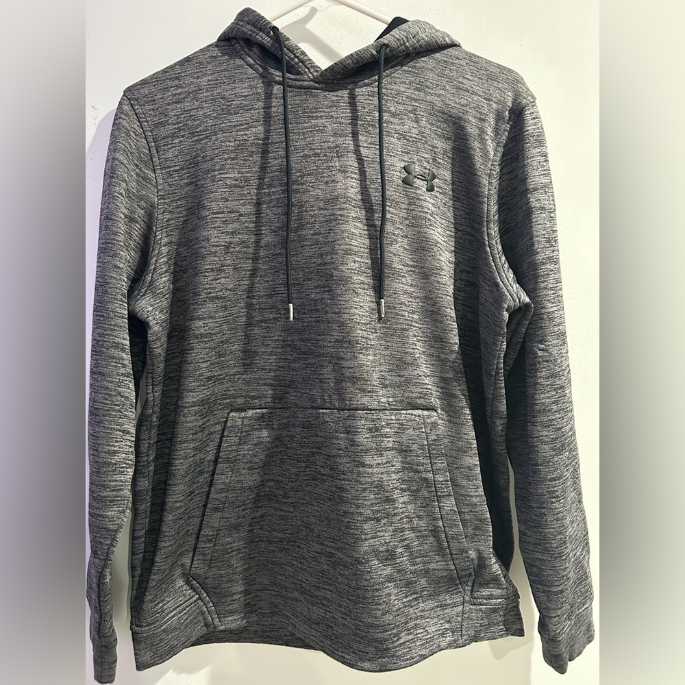 Men’s size medium grey and black Under Armour Sweatshirt